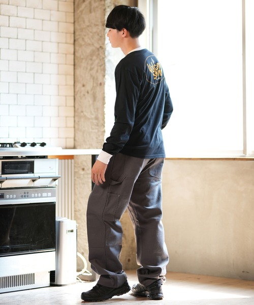 VOLCOM（ボルコム）の「VOLCOM/ボルコム 長袖Tシャツ/ロンT バックプリント COGNAC A3632404（Tシャツ/カットソー・メンズ・ホワイト/ブラック・L/XL/S/M）」の17枚目の写真