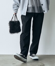 coen（コーエン）の「マルチファンクションやみつき裏起毛テーパードパンツ（WEB限定サイズ）（スラックス）」