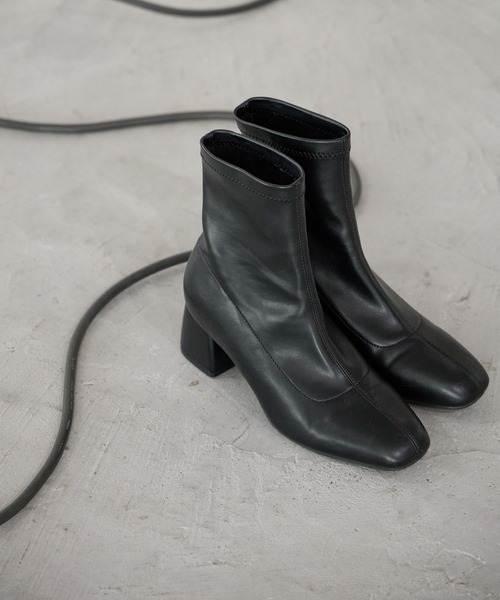 BAYFLOW（ベイフロー）の「フレフィットストレッチブーツ（ブーツ・レディース・ブラック/ブラック系・LARGE/MEDIUM）」の5枚目の写真