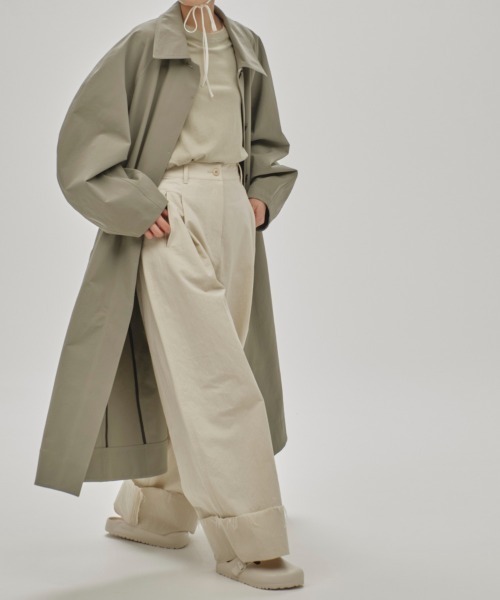 TODAYFUL（トゥデイフル）の「Soutiencollar Spring Coat（ステン