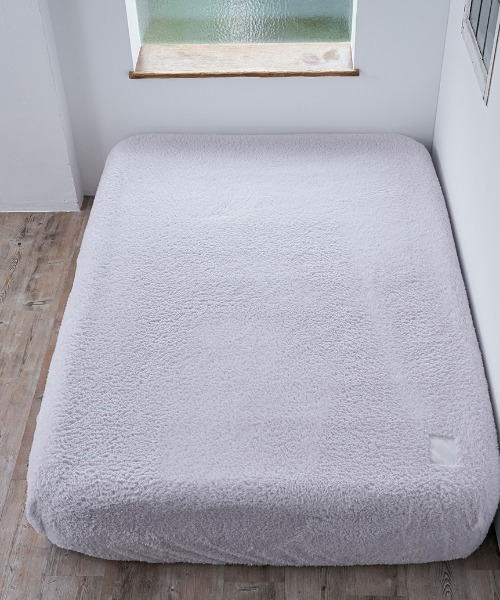 【Sleep】モコモコ ボックスシーツ（セミダブル）