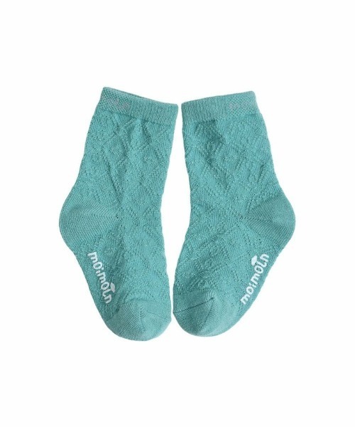 moimoln(モイモルン)の「ステラソックス(ソックス/靴下・キッズ・ミント/ピンク・14cm/12cm/10cm/16cm)」の2枚目の写真