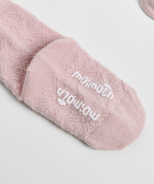 moimoln(モイモルン)の「ステラソックス(ソックス/靴下・キッズ・ミント/ピンク・14cm/12cm/10cm/16cm)」の10枚目の写真