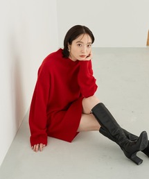 AQUAハイネックミニワンピース116871