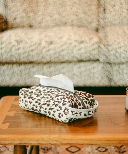 LEOPARD TISSUE CASE ティッシュケース（ステーショナリー）｜ACME FURNITURE（アクメファニチャー）