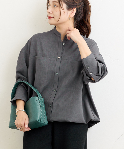 試着のみ JOURNAL STANDARD ウーリッシュツイル ドロストシャツ 試着のみ JOURNAL STANDARD ウーリッシュツイル ドロストシャツ - メルカリ