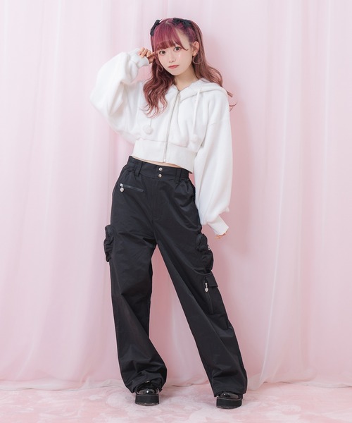 Honey Cinnamon（ハニーシナモン）の「ハートポケットカーゴパンツ