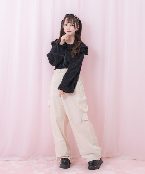 Honey Cinnamon（ハニーシナモン）の「ハートポケットカーゴパンツ