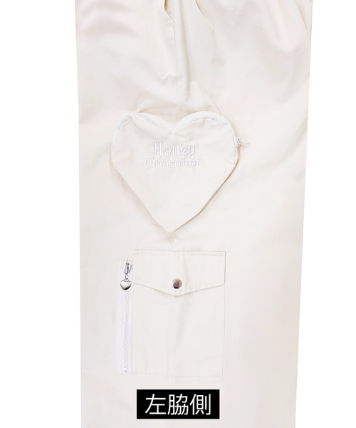 Honey Cinnamon（ハニーシナモン）の「ハートポケットカーゴパンツ