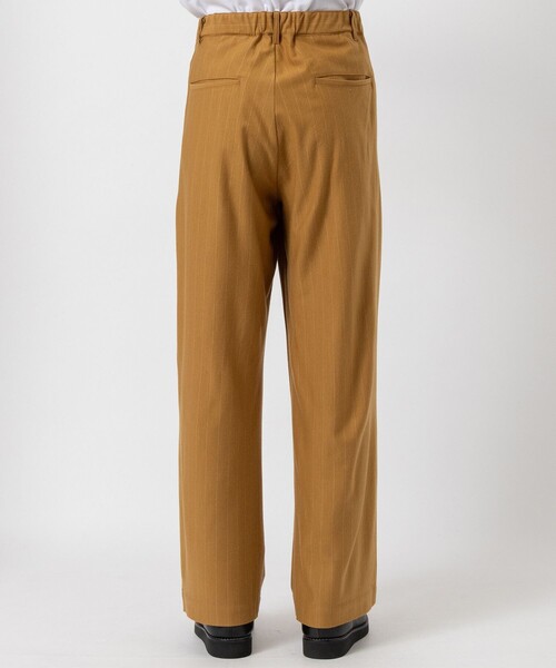 KANEMASA PHIL.（カネマサフィル）の「【KANEMASA PHIL./カネマサフィル】36G Wool Stripe Easy Trousers（その他パンツ・メンズ・キャメル・L）」の4枚目の写真