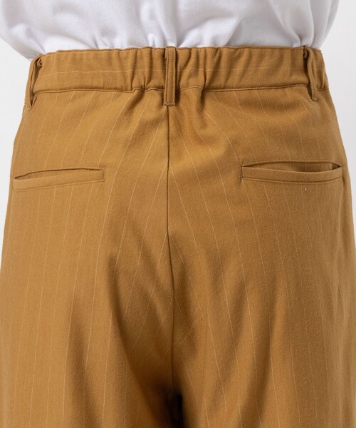 KANEMASA PHIL.（カネマサフィル）の「【KANEMASA PHIL./カネマサフィル】36G Wool Stripe Easy Trousers（その他パンツ・メンズ・キャメル・L）」の6枚目の写真