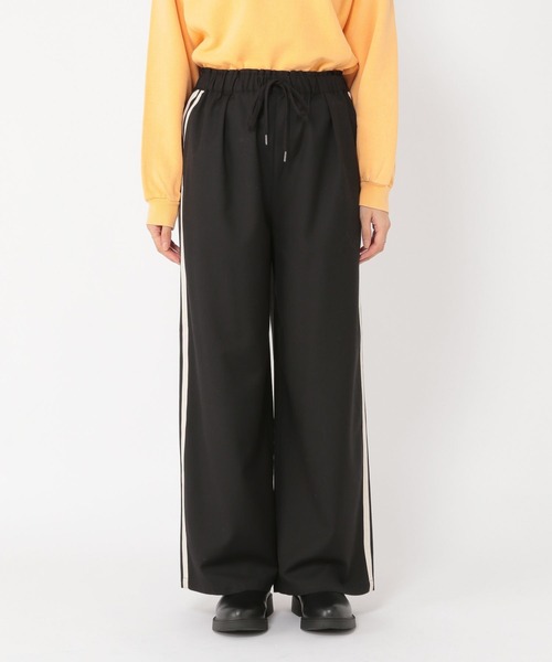 studio CLIP（スタディオクリップ）の「サイドライントラックパンツ（その他パンツ・レディース・ブラック/ブラウン・FREE）」の20枚目の写真