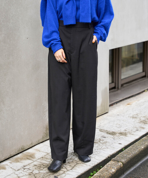 OUTDOOR PRODUCTS(アウトドアプロダクツ)の「TRキモウバレルレッグバギーパンツ(その他パンツ・レディース・ブラック/グレー・36/38/40)」の12枚目の写真