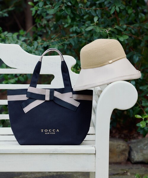 TOCCA(トッカ)の「BRAID COMBI HAT ハット(ハット・レディース・ライトグレー系/ベージュ系・F)」の3枚目の写真