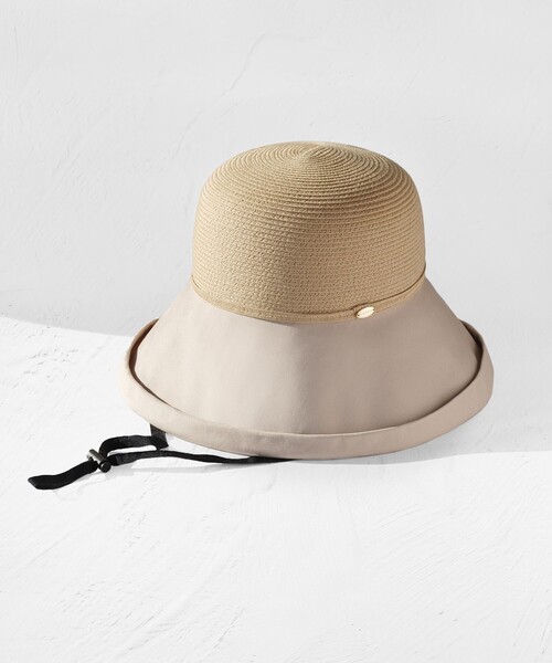 TOCCA(トッカ)の「BRAID COMBI HAT ハット(ハット・レディース・ライトグレー系/ベージュ系・F)」の6枚目の写真