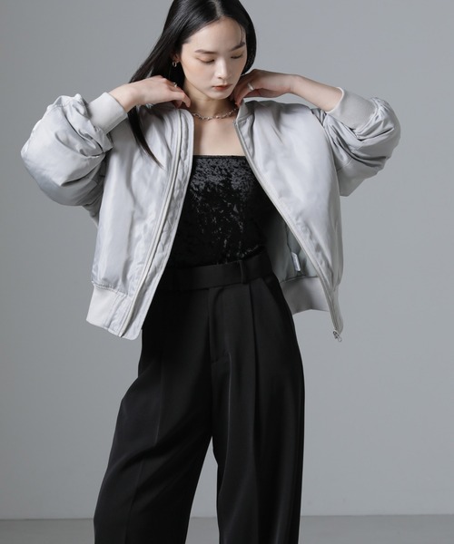 未使用❗️unoa ウノア　トップス　ベロアキャミソール NANO universe｜カップ付きベロアキャミソール | Rakuten