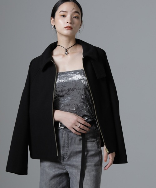 未使用❗️unoa ウノア　トップス　ベロアキャミソール NANO universe｜カップ付きベロアキャミソール | Rakuten