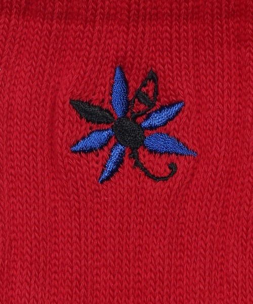 LANVIN en Bleu（ランバンオンブルー）の「【LANVIN en Bleu ESSENTIAL】BOURDONNAIS / ”マルグリット” ショートソックス（ソックス/靴下・メンズ・レッド/ホワイト/ブラック/ブルー・25-27）」の12枚目の写真