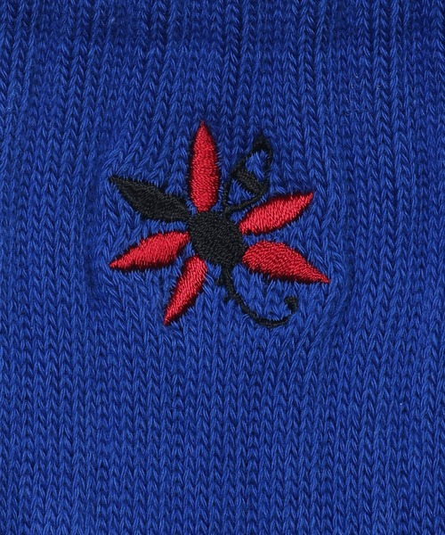 LANVIN en Bleu（ランバンオンブルー）の「【LANVIN en Bleu ESSENTIAL】BOURDONNAIS / ”マルグリット” ショートソックス（ソックス/靴下・メンズ・レッド/ホワイト/ブラック/ブルー・25-27）」の11枚目の写真