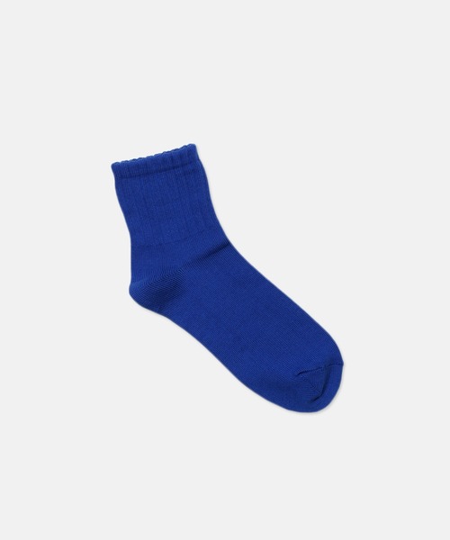 LANVIN en Bleu（ランバンオンブルー）の「【LANVIN en Bleu ESSENTIAL】BOURDONNAIS / ”マルグリット” ショートソックス（ソックス/靴下・メンズ・レッド/ホワイト/ブラック/ブルー・25-27）」の7枚目の写真