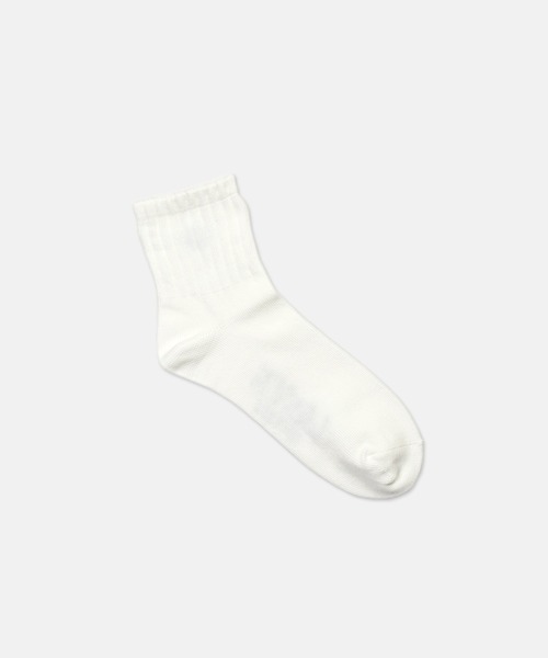 LANVIN en Bleu（ランバンオンブルー）の「【LANVIN en Bleu ESSENTIAL】BOURDONNAIS / ”マルグリット” ショートソックス（ソックス/靴下・メンズ・レッド/ホワイト/ブラック/ブルー・25-27）」の5枚目の写真