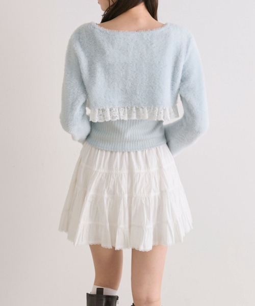 OLIVE des OLIVE（オリーブデオリーブ）の「コットンミニスカート（スカート・レディース・オフホワイト/ブラック/その他/ブラウン・FREE）」の19枚目の写真