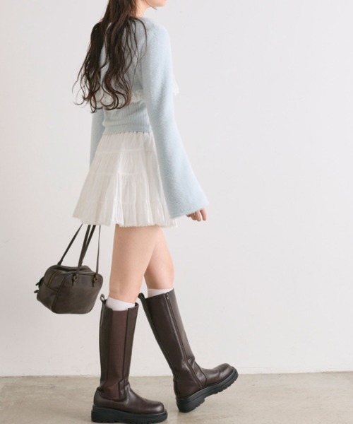 OLIVE des OLIVE（オリーブデオリーブ）の「コットンミニスカート（スカート・レディース・オフホワイト/ブラック/その他/ブラウン・FREE）」の21枚目の写真