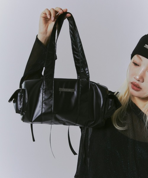 GAB GAB（ガブガブ）の「リボンナイロンバッグ（ハンドバッグ・レディース・ピンク/シルバー/ブラック・FREE）」の13枚目の写真