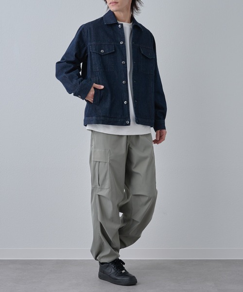 COLONY 2139（コロニートゥーワンスリーナイン）の「ミニマムデニムジャケット（デニムジャケット・メンズ・ブラック/インディゴブルー・LARGE/MEDIUM）」の18枚目の写真