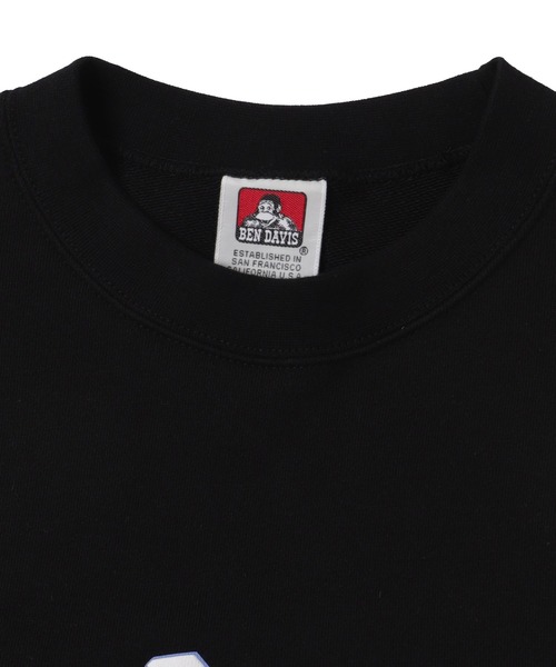 ∴WEGO/【25年春夏新作】別注BENDAVISバブルロゴプルオーバー（スウェット）｜BEN DAVIS（ベンデイビス）