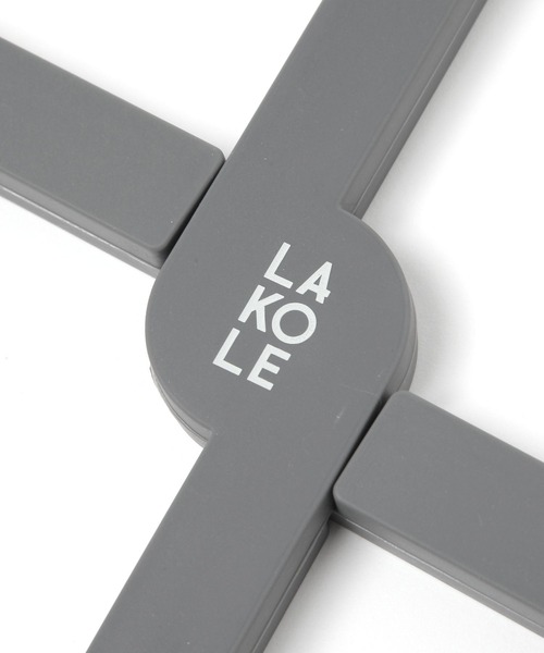 LAKOLE（ラコレ）の「シリコントリベット / 242089（キッチンツール・レディース・チャコール/ホワイト・FREE）」の5枚目の写真