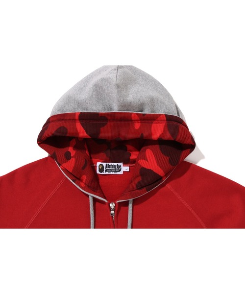 A BATHING APE Color Camoサーマルジップパーカー 楽天市場】A BATHING APE COLOR CAMO THERMAL FULL ZIP HOODIE M