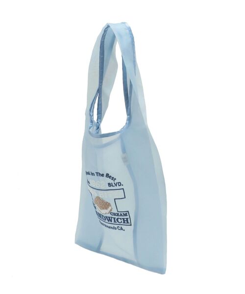 Ungrid（アングリッド）の「エンブロイダリーシアーバッグ（ハンドバッグ・レディース・オフホワイト/ブルー・FREE）」の14枚目の写真