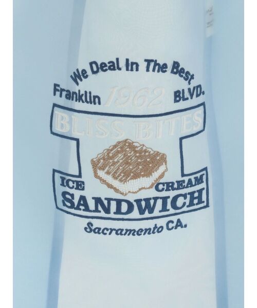 Ungrid（アングリッド）の「エンブロイダリーシアーバッグ（ハンドバッグ・レディース・オフホワイト/ブルー・FREE）」の11枚目の写真