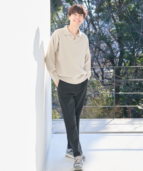 Arnold Palmer（アーノルドパーマー）の「ALL DAYS EASY テーパード パンツ（その他パンツ・メンズ・ネイビー/ブラック/ベージュ・LL/L/M）」の5枚目の写真