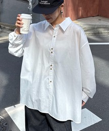 CIAOPANIC TYPY | 【UNISEX】デザインボタンブロードシャツ(シャツ/ブラウス)