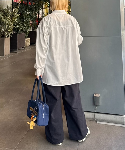 CIAOPANIC TYPY（チャオパニックティピー）の「【UNISEX】デザインボタンブロードシャツ（シャツ/ブラウス・メンズ・ピンク/ブルー/ホワイト・MEDIUM/LARGE）」の19枚目の写真