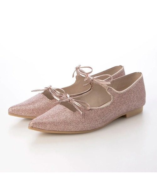 Launa lea（ラウナレア）の「【26春夏新色】ダブルリボンメリージェーンフラットパンプス(0589)（パンプス・レディース・アイボリー/ブラック/シルバー/ピンク/レッド/ダークグレー/ホワイト系その他・24.0cm/25.0cm/24.5cm/23.5cm/23.0cm/22.5cm/22.0cm）」の12枚目の写真