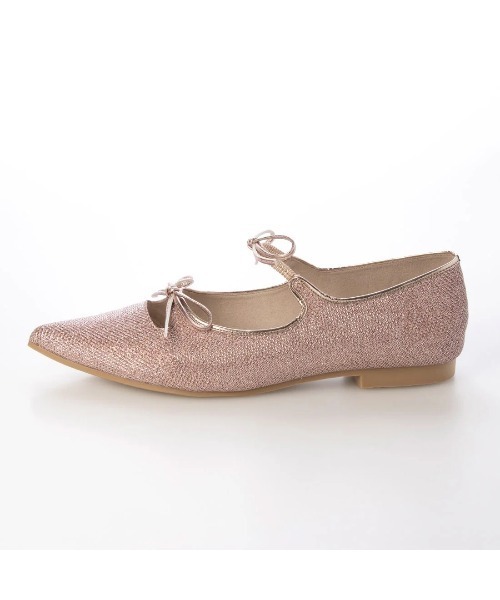 Launa lea（ラウナレア）の「【26春夏新色】ダブルリボンメリージェーンフラットパンプス(0589)（パンプス・レディース・アイボリー/ブラック/シルバー/ピンク/レッド/ダークグレー/ホワイト系その他・24.0cm/25.0cm/24.5cm/23.5cm/23.0cm/22.5cm/22.0cm）」の13枚目の写真