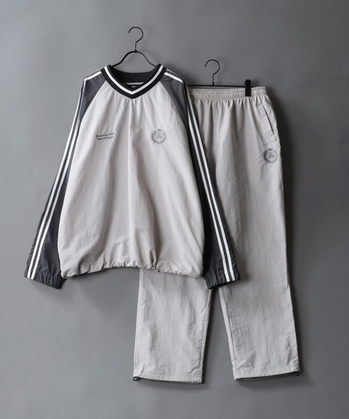 SITRY（シトリー）の「SITRY Nylon Pants/別注 ナイロンパンツ トラックパンツ セットアップ対応 ユニフォーム ブロークコア（その他パンツ・メンズ・ブラック/ライトグレー/チャコール・M/L/LL）」の22枚目の写真