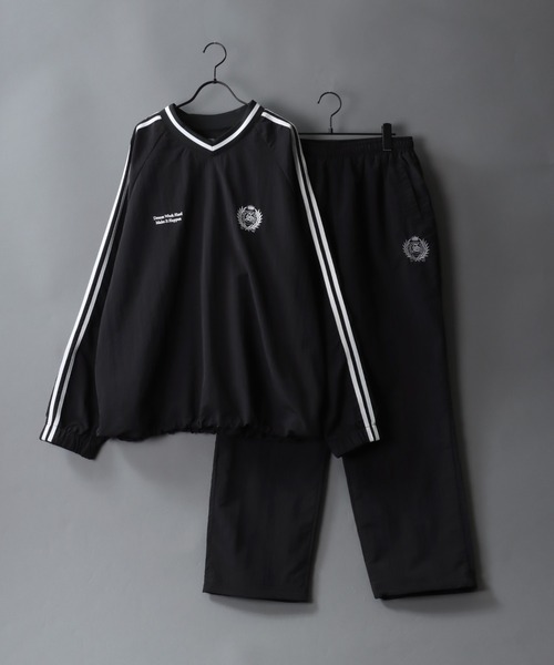 SITRY（シトリー）の「SITRY Nylon Pants/別注 ナイロンパンツ トラックパンツ セットアップ対応 ユニフォーム ブロークコア（その他パンツ・メンズ・ブラック/ライトグレー/チャコール・M/L/LL）」の21枚目の写真