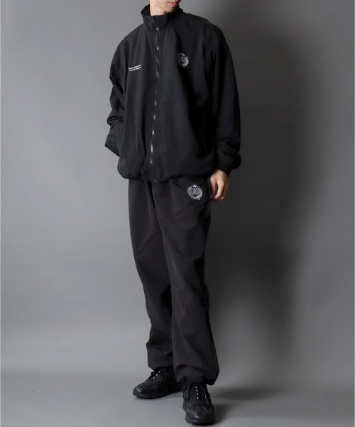 SITRY（シトリー）の「SITRY Nylon Pants/別注 ナイロンパンツ トラックパンツ セットアップ対応 ユニフォーム ブロークコア（その他パンツ・メンズ・ブラック/ライトグレー/チャコール・M/L/LL）」の7枚目の写真