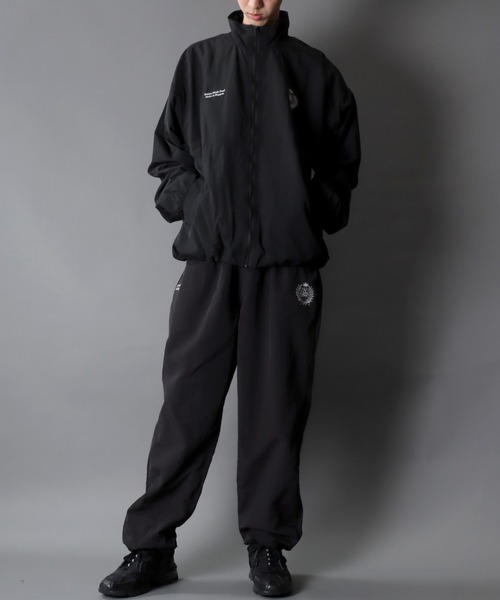 SITRY（シトリー）の「SITRY Nylon Pants/別注 ナイロンパンツ トラックパンツ セットアップ対応 ユニフォーム ブロークコア（その他パンツ・メンズ・ブラック/ライトグレー/チャコール・M/L/LL）」の8枚目の写真