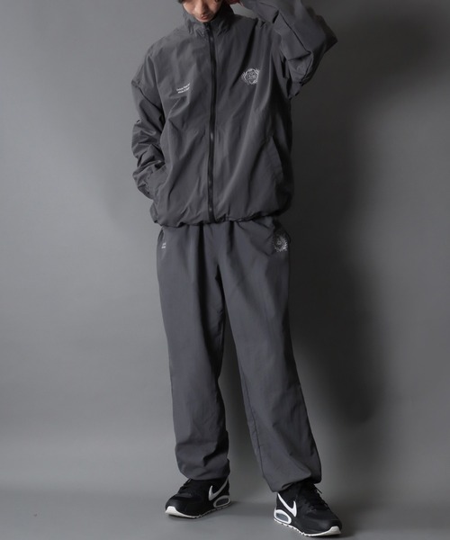 SITRY（シトリー）の「SITRY Nylon Pants/別注 ナイロンパンツ トラックパンツ セットアップ対応 ユニフォーム ブロークコア（その他パンツ・メンズ・ブラック/ライトグレー/チャコール・M/L/LL）」の14枚目の写真