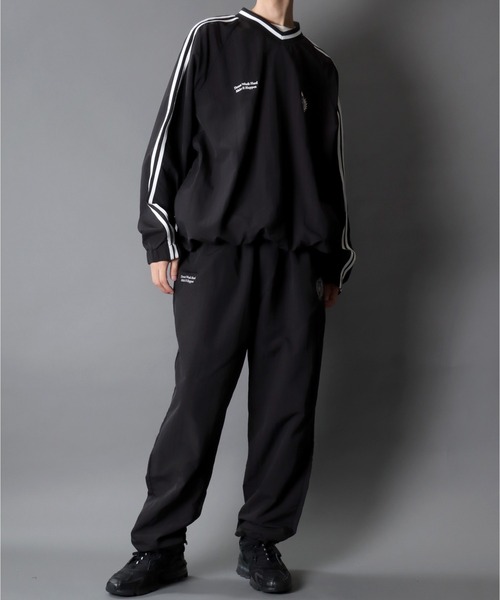 SITRY（シトリー）の「SITRY Nylon Pants/別注 ナイロンパンツ トラックパンツ セットアップ対応 ユニフォーム ブロークコア（その他パンツ・メンズ・ブラック/ライトグレー/チャコール・M/L/LL）」の16枚目の写真