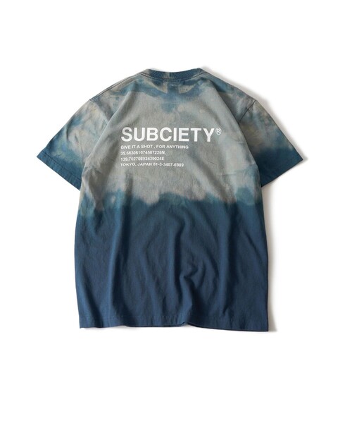 Subciety（サブサエティ）の「Faded tee（Tシャツ/カットソー・メンズ・ブラック/ネイビー/ピンク・XX-LARGE/X-LARGE/LARGE/MEDIUM/SMALL）」の17枚目の写真