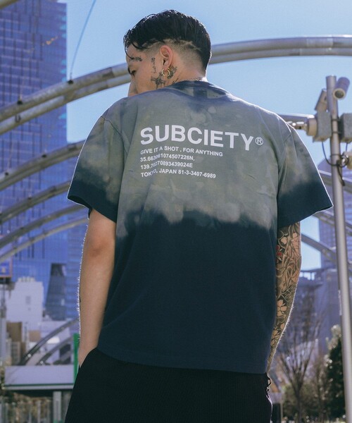 Subciety（サブサエティ）の「Faded tee（Tシャツ/カットソー・メンズ・ブラック/ネイビー/ピンク・XX-LARGE/X-LARGE/LARGE/MEDIUM/SMALL）」の21枚目の写真