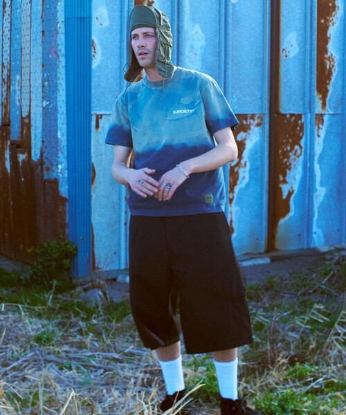 Subciety（サブサエティ）の「Faded tee（Tシャツ/カットソー・メンズ・ブラック/ネイビー/ピンク・XX-LARGE/X-LARGE/LARGE/MEDIUM/SMALL）」の22枚目の写真