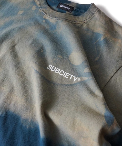 Subciety（サブサエティ）の「Faded tee（Tシャツ/カットソー・メンズ・ブラック/ネイビー/ピンク・XX-LARGE/X-LARGE/LARGE/MEDIUM/SMALL）」の7枚目の写真