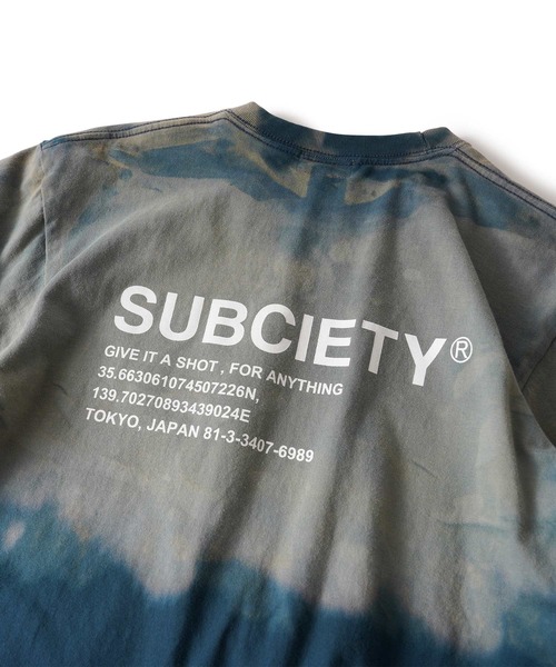 Subciety（サブサエティ）の「Faded tee（Tシャツ/カットソー・メンズ・ブラック/ネイビー/ピンク・XX-LARGE/X-LARGE/LARGE/MEDIUM/SMALL）」の8枚目の写真